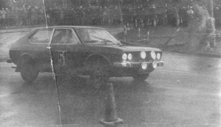 Andrzej Witkowicz i Marek Rompel – Fiat 128 Sport 3porte.